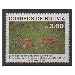 Bolivia - 1989 - Nb 734 - Parks and gardens - Mamals