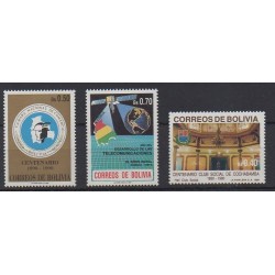 Bolivia - 1990 - Nb 752/754