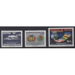 Bolivia - 1990 - Nb 763/765