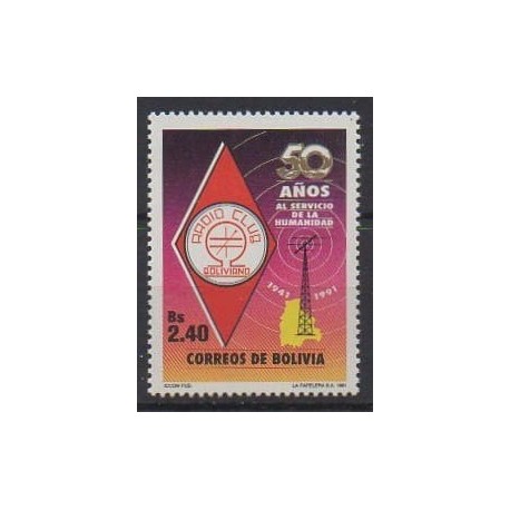 Bolivie - 1991 - No 766 - Télécommunications