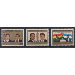 Bolivie - 1991 - No 776/778 - Célébrités