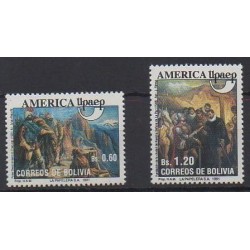 Bolivie - 1991 - No 781/782 - Peinture