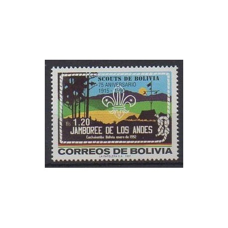 Bolivie - 1992 - No 785 - Scoutisme