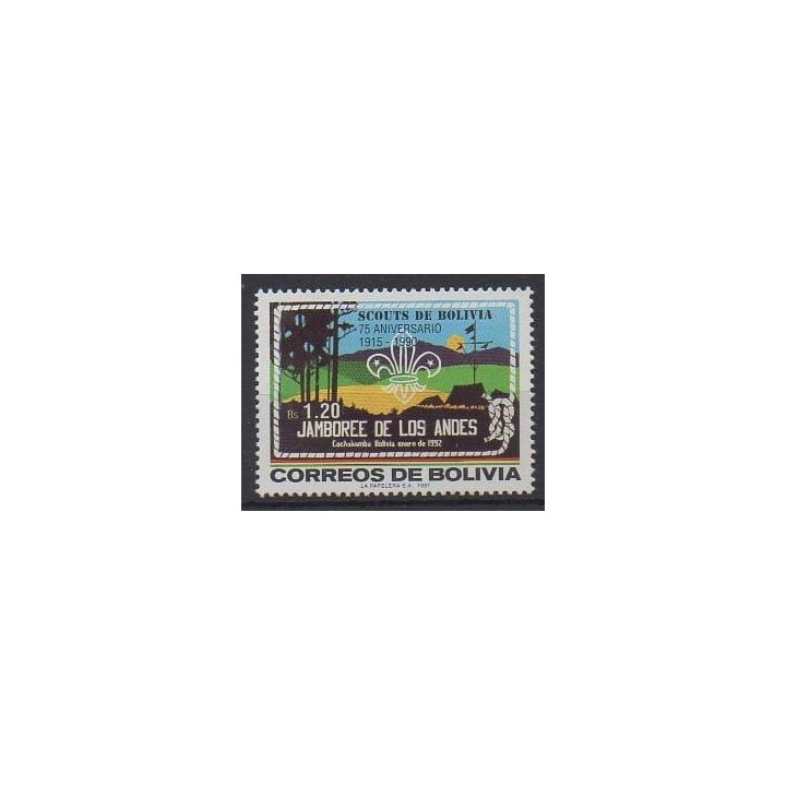 Buy this stamp of Bolivia of the year 1992 (Nb 785).
