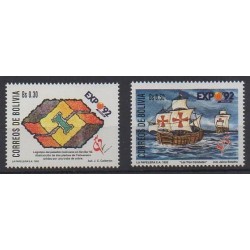 Bolivie - 1992 - No 789/790 - Exposition