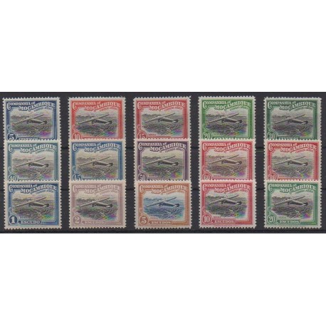 Mozambique (Company) - 1935 - Nb PA11/PA25 - Planes