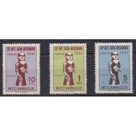 Mozambique - 1953 - No 416/418 - Art