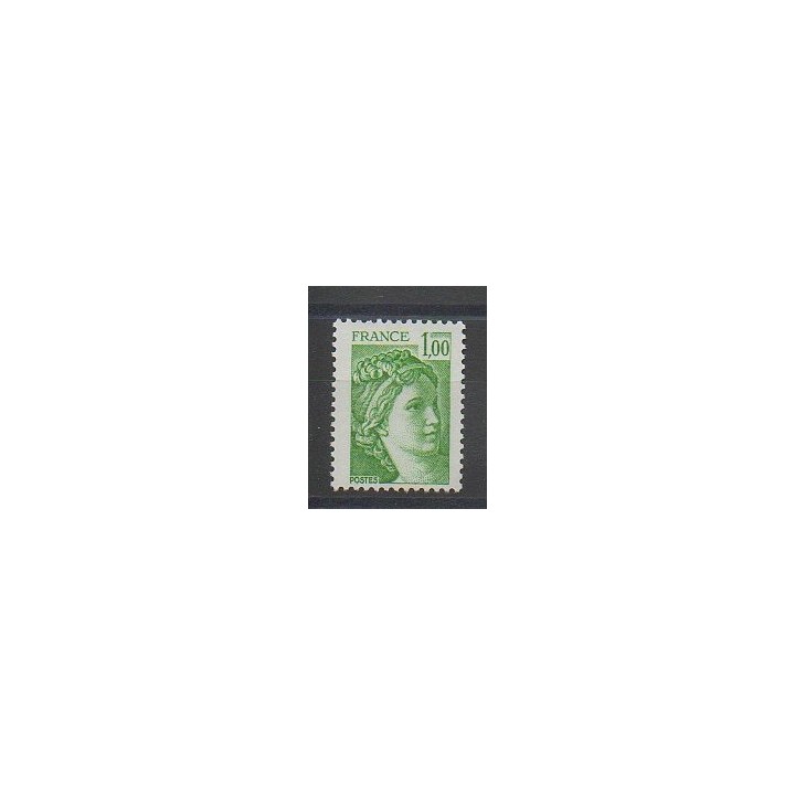 Stamps - France - Varieties - 1977 - Nb 1973b