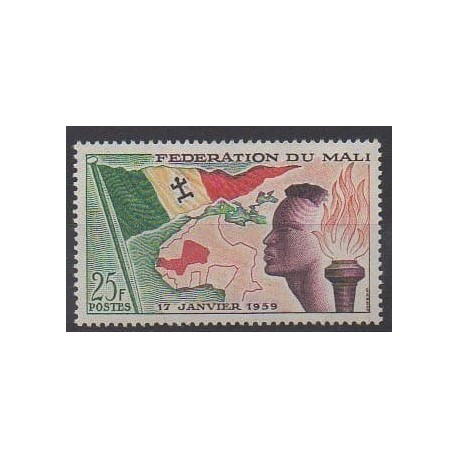 Mali - 1959 - No 1 - Histoire