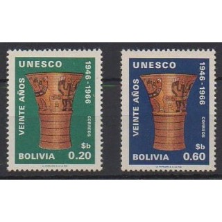 Buy this set of stamps of Bolivia of the year 1968 (Nb 468/469).