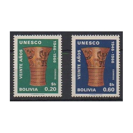 Bolivie - 1968 - No 468/469 - Art