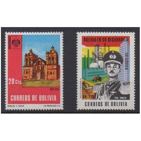 Bolivie - 1971 - No 504/505