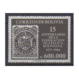 Buy this stamp of Bolivia of the year 1986 (Nb 678).