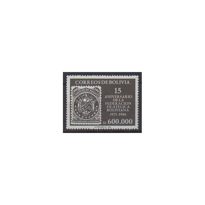 Acheter ce timbre de Bolivie de l'année 1986 (No 678).