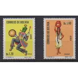 Bolivie - 1972 - No PA297/PA298 - Folklore