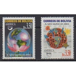 Bolivie - 1999 - No 1036/1037