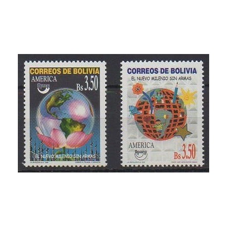Bolivie - 1999 - No 1036/1037