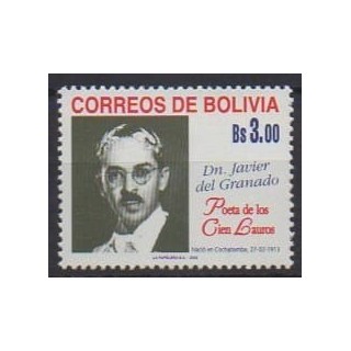 Buy this stamp of Bolivia of the year 2000 (Nb 1047).