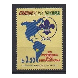 Acheter ce timbre de Bolivie de l'année 2001 (No 1088).