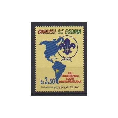 Bolivia - 2001 - Nb 1088 - Scouts