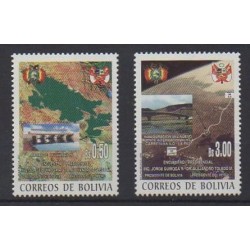 Bolivia - 2002 - Nb 1118/1119 - Various Historics Themes