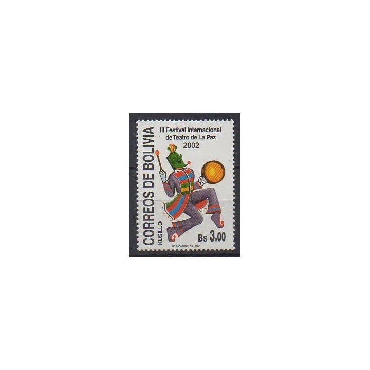 Buy this stamp of Bolivia of the year 2002 (Nb 1109).