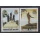 Bolivie - 2003 - No 1151/1152 - Histoire militaire