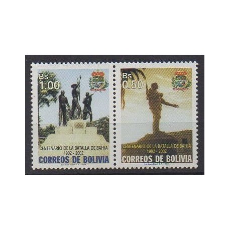 Bolivia - 2003 - Nb 1151/1152 - Military history