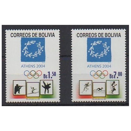 Bolivia - 2004 - Nb 1172/1173 - Summer Olympics