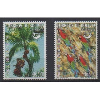 Buy this set of stamps of Bolivia of the year 2004 (Nb 1178/1179).