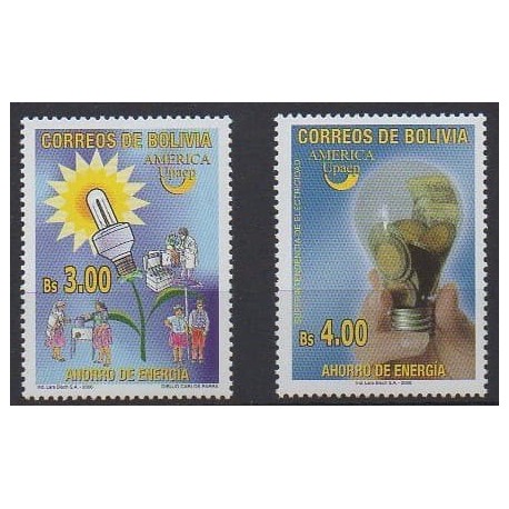 Bolivie - 2006 - No 1236/1237 - Sciences et Techniques