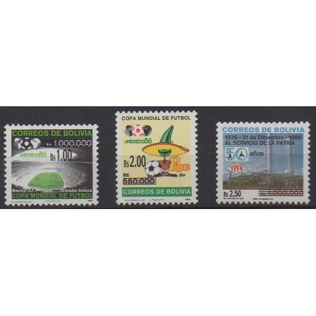 Bolivia - 2006 - Nb 1260/1262