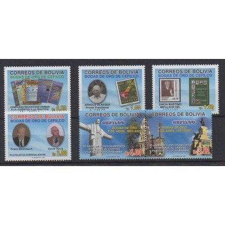 Bolivia - 2006 - Nb 1266/1271 - Philately