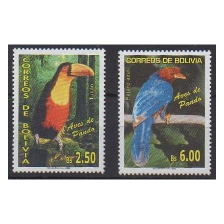Bolivie - 2006 - No 1252/1253 - Oiseaux
