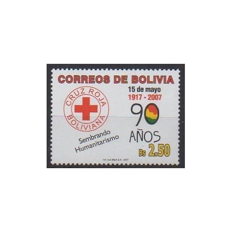 Bolivia - 2007 - Nb 1274 - Health or Red cross