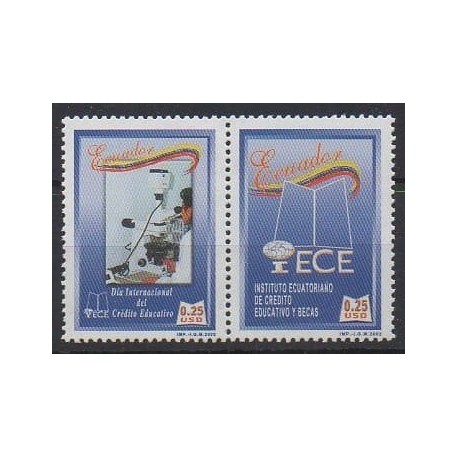 Équateur - 2002 - No 1645/1646