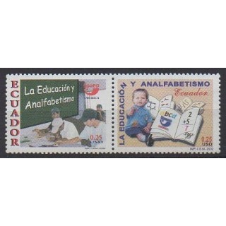 Buy this set of stamps of Ecuador of the year 2002 (Nb 1694/1695).