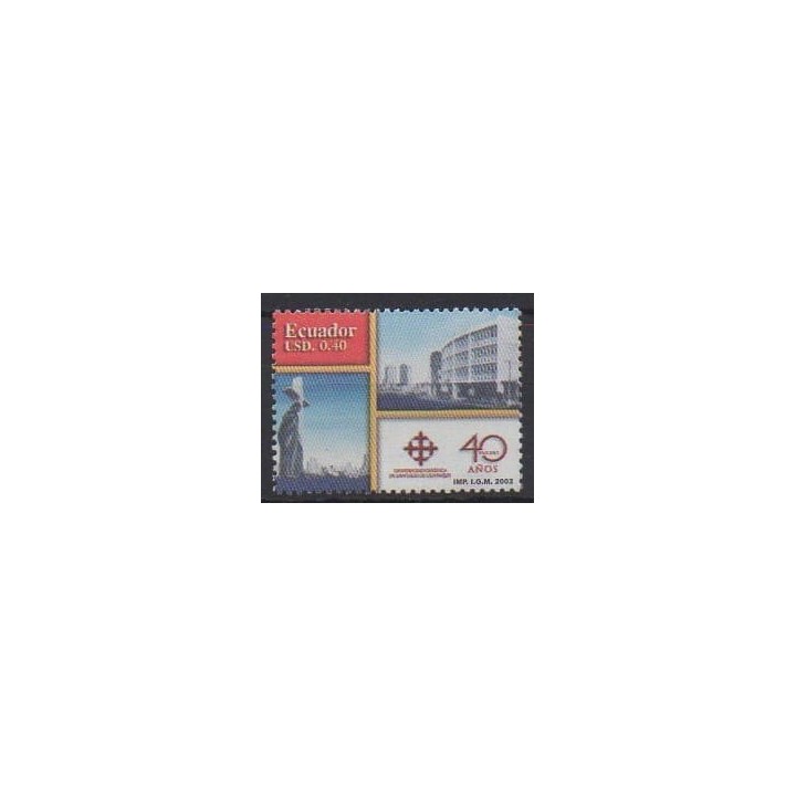 Buy this stamp of Ecuador of the year 2002 (Nb 1704).