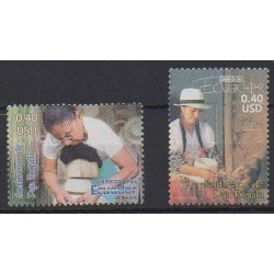 Équateur - 2006 - No 1912/1913 - Artisanat ou métiers