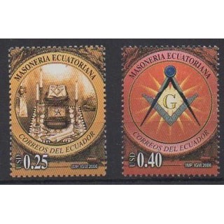 Buy this set of stamps of Ecuador of the year 2006 (Nb 2010/2011).