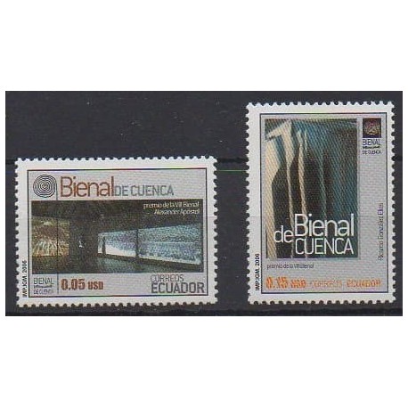 Ecuador - 2007 - Nb 2032/2033 - Art