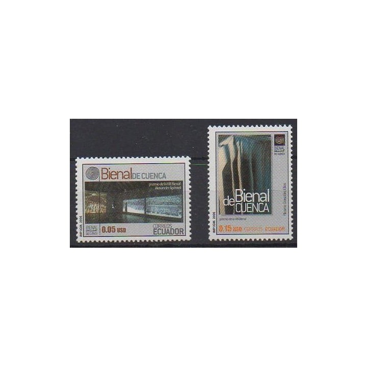 Buy this set of stamps of Ecuador of the year 2007 (Nb 2032/2033).