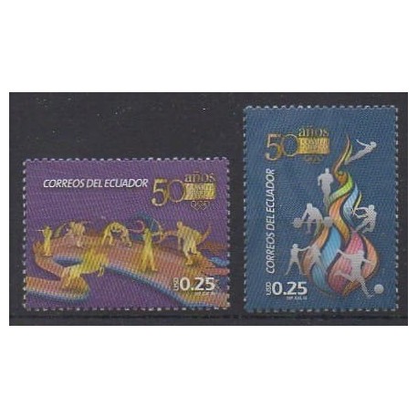 Ecuador - 2009 - Nb 2181/2182 - Summer Olympics - Winter Olympics