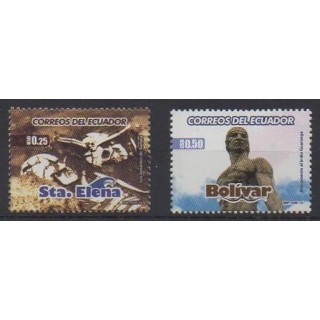 Acheter cette série de timbres d'Équateur de l'année 2010 (No 2194/2195).