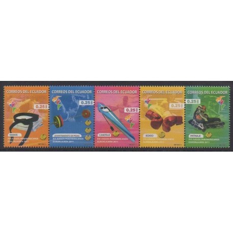 Équateur - 2011 - No 2358/2362 - Sports divers