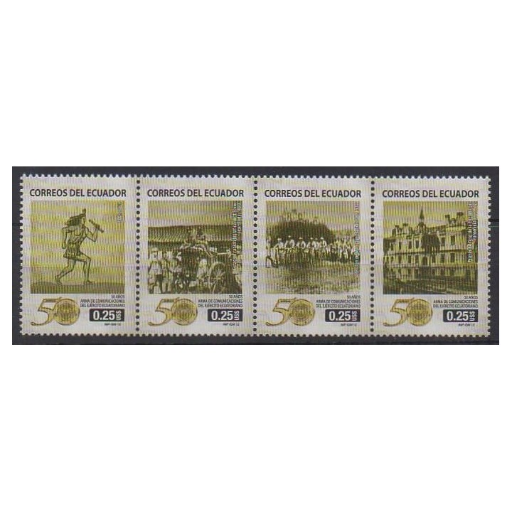 Acheter cette série de timbres d'Équateur de l'année 2012 (No 2446/2449).