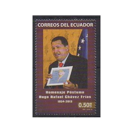 Ecuador - 2014 - Nb 2552 - Celebrities