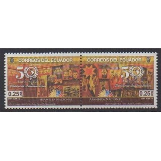 Buy this set of stamps of Ecuador of the year 2014 (Nb 2568/2569).
