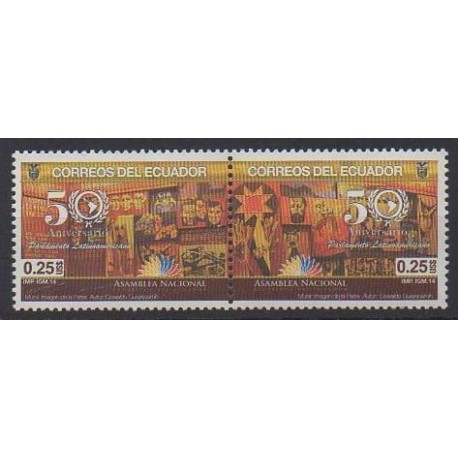 Ecuador - 2014 - Nb 2568/2569 - Various Historics Themes