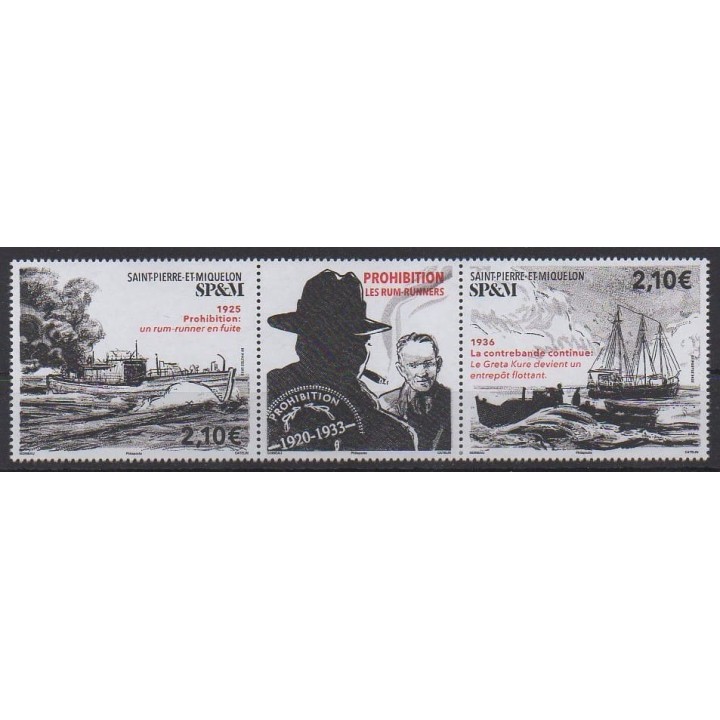 Acheter ce timbre de Saint-Pierre et Miquelon de l'année 2025 (La prohibition).
